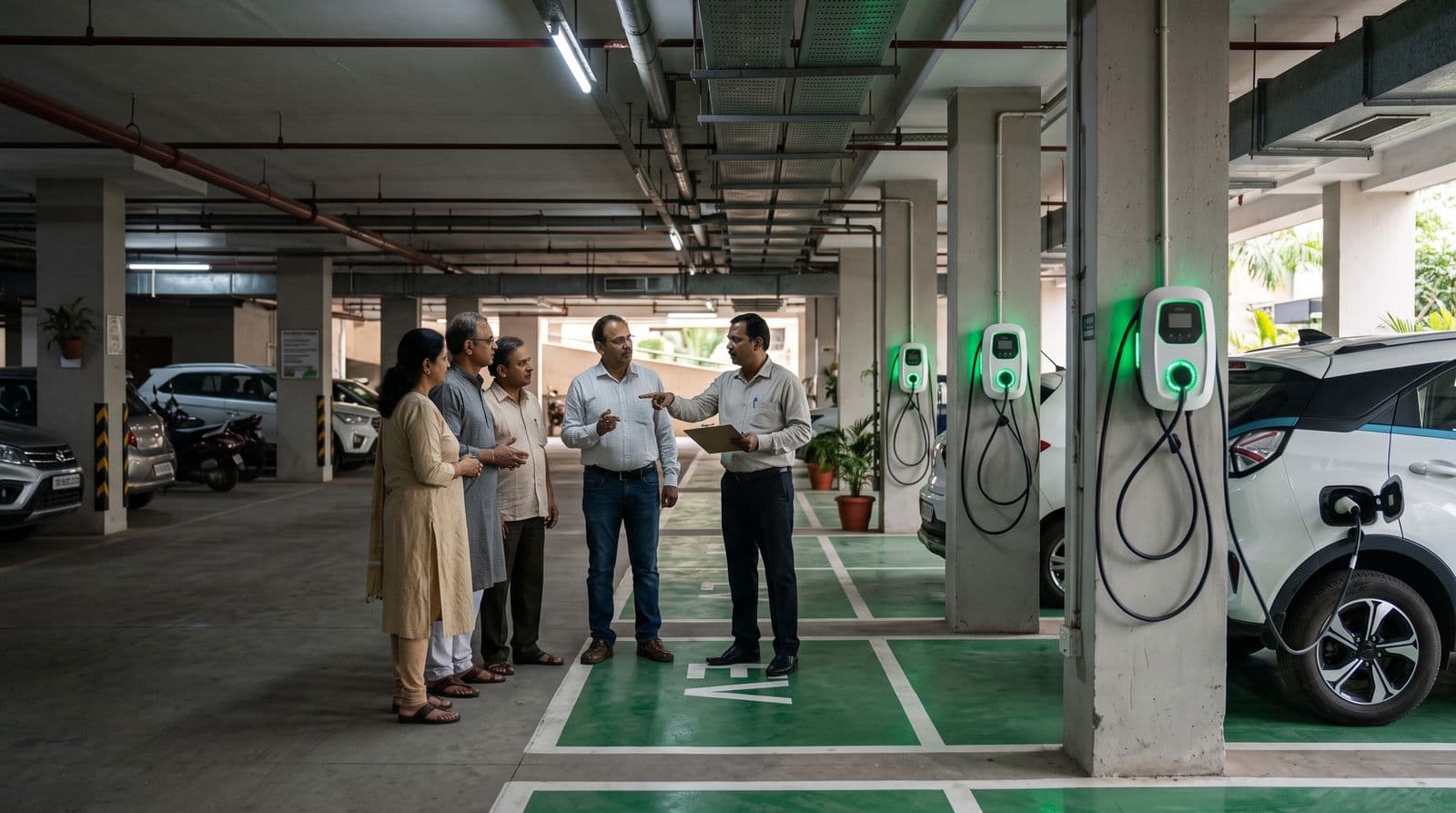 EV charger installation in Mumbai